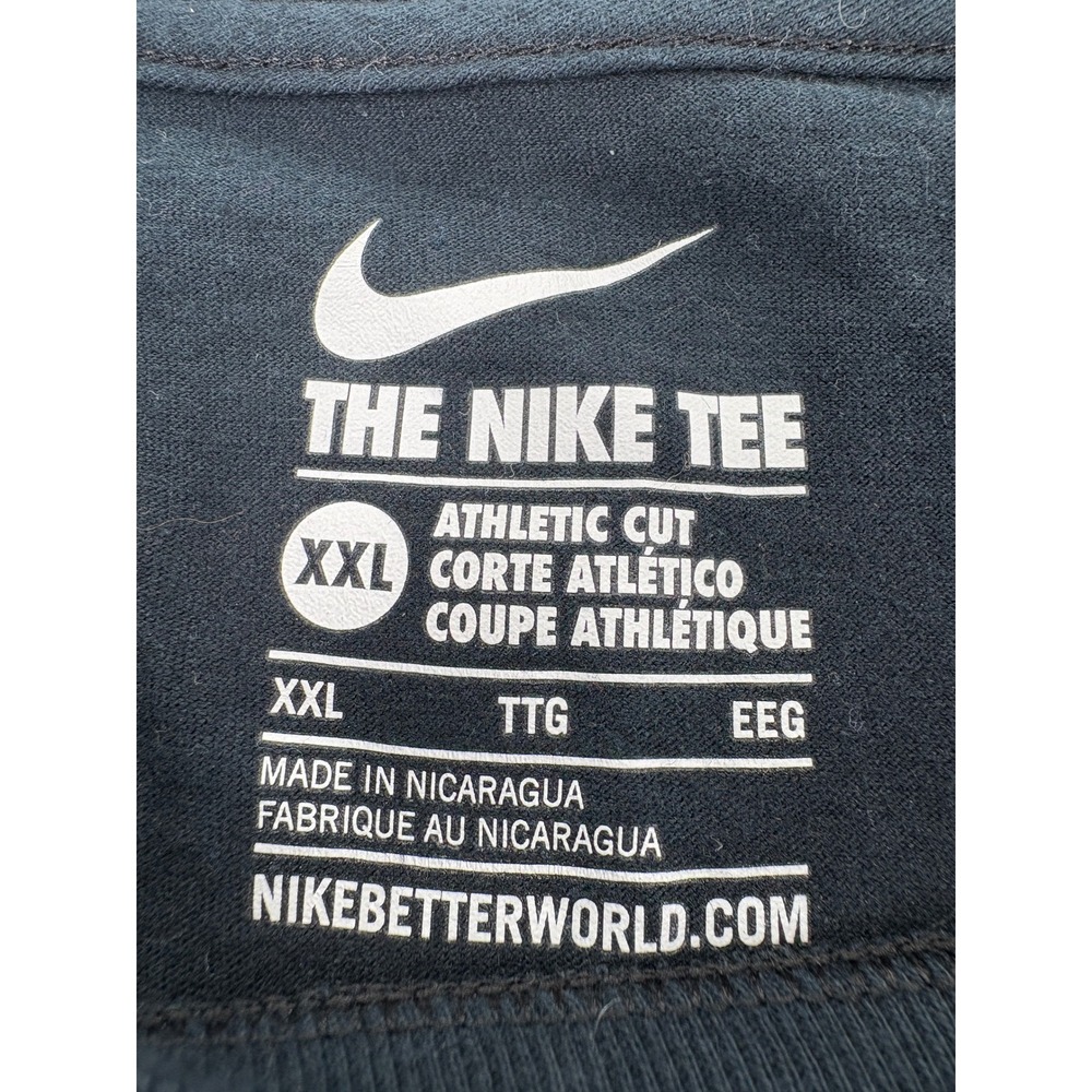 Nike Carolina Panthers XXL Christian McCaffrey 22 Player T-Shirt Black NFL - Picture 3 of 6